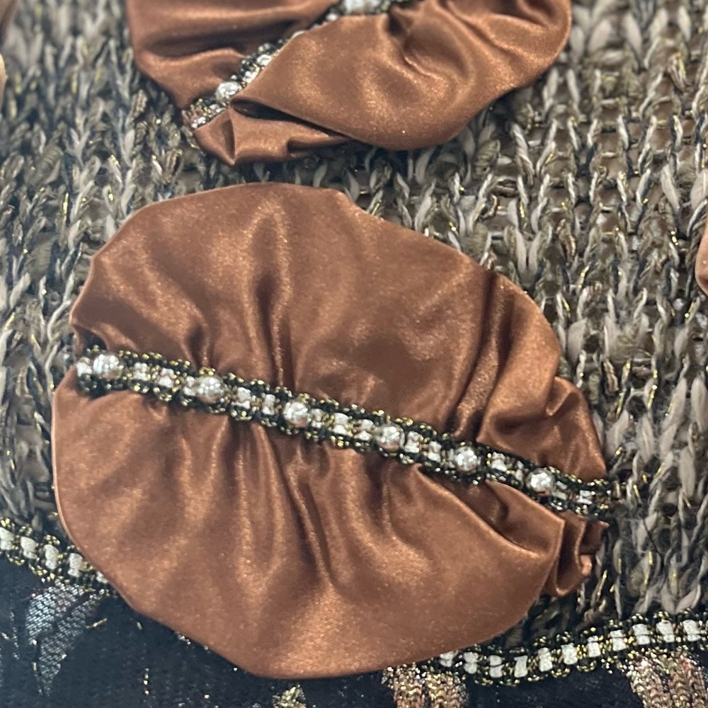 Bonnie & Bill by Holly Dolly Parton Vintage chunky sparkly vintage Sweater-S - Picture 11 of 11